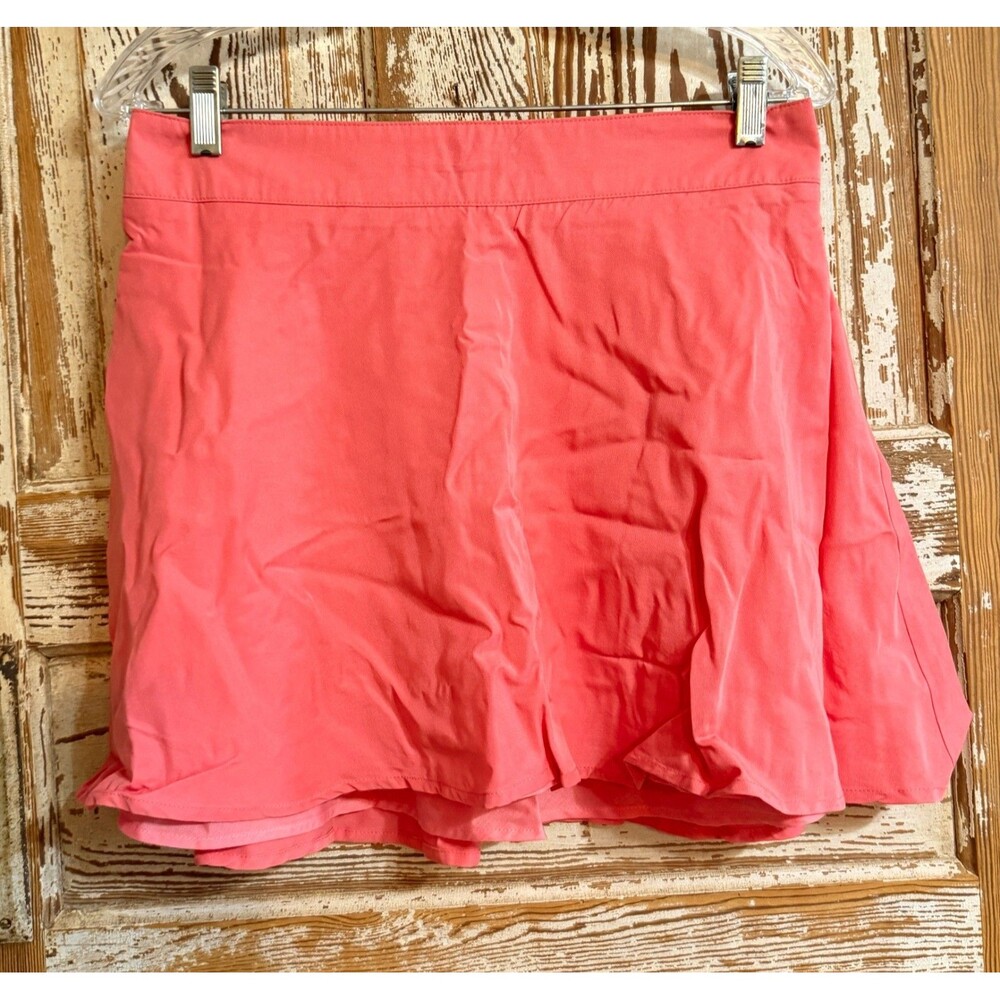 Pennington & Bailes Lined Flared Athletic Skirt - Pinky Orange - Size XS